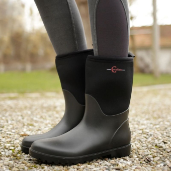 Gummistiefel NeoLite Mid Schwarz