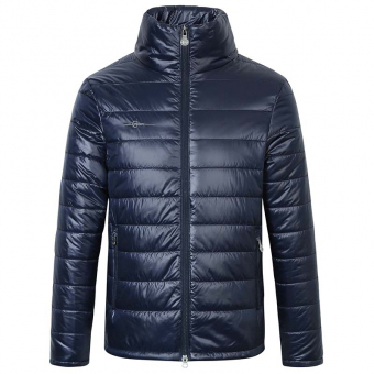 Reitjacke Herren Gesteppt Marineblau