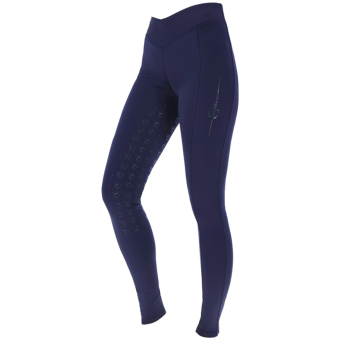 Reitleggins Jr ClassicStar Marineblau