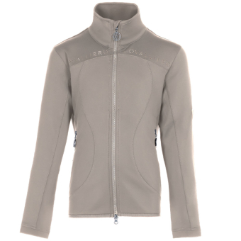 Funktionsshirt Kinder/Jugend 2-Ways Zip Beige