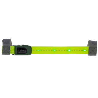 Hoofdband High-Visibility LED Gelb
