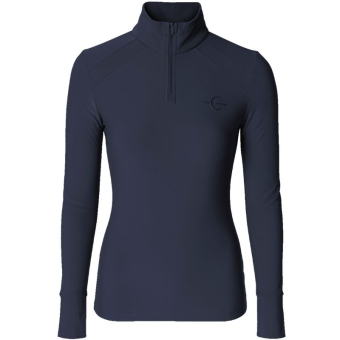 Reitshirt Active Long Sleeve Marineblau