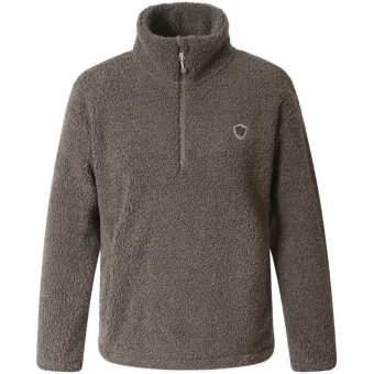 Teddyfleece 1/4 Zip Braun