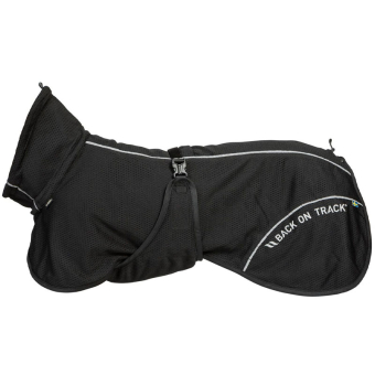 Hunde-Netzmantel Bay High Tail Schwarz
