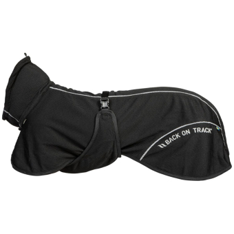 Hunde-Netzmantel Bay Low Tail Schwarz