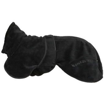 Hunde-Trockenmantel Bay Low Tail Schwarz