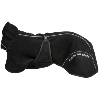 Hunde-Fleecemantel Bay Low Tail Schwarz