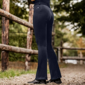 Jodhpur-Reithose Essential Full Seat Marineblau
