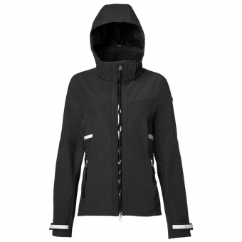 Reitjacke Jen Softshell Schwarz