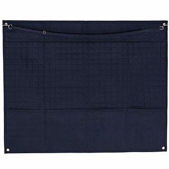 Boxenvorhang Quilt Half Marineblau