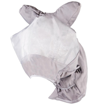 Ekzemhaube Sweet Itch Grau