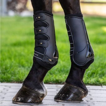 Dressurgamaschen Breath Schwarz