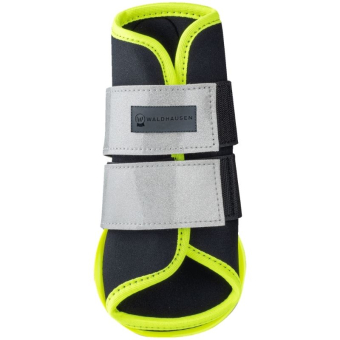 Arbeitsgamaschen Reflex Schwarz/Gelb