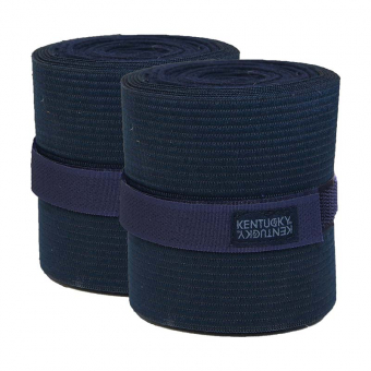 Bandagen Polar Fleece & Elastic Marineblau