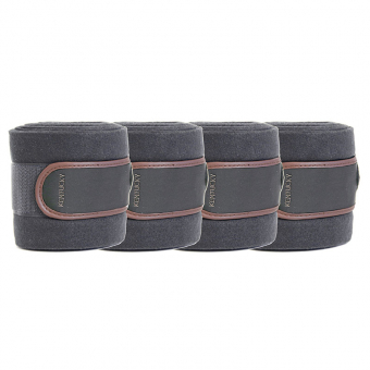 Bandagen Polar Fleece 4-pack Grau