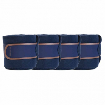 Polar Fleecebandagen 4er-Pack Marineblau