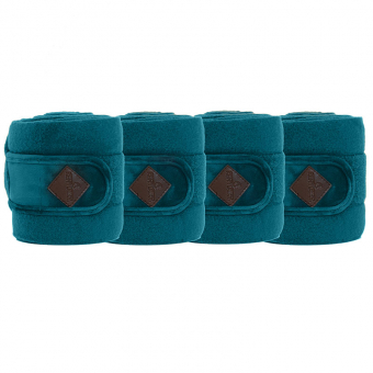 Bandagen Polar Fleece Velvet Smaragdgrün