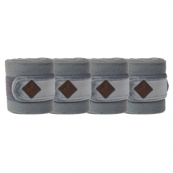 Bandagen Polar Fleece Basic Velvet Grau