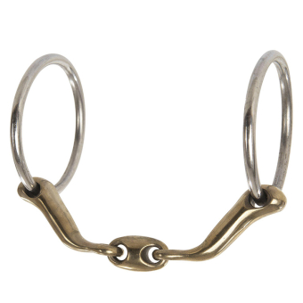 Anatomisch geformtes Dreiteiliges Gebiss