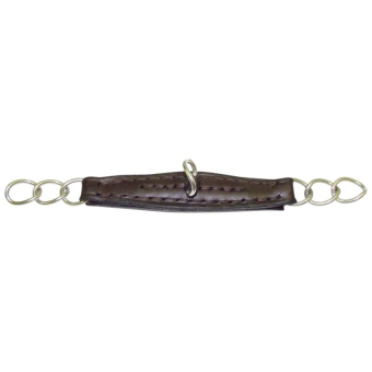 Kinnkette Leather Braun