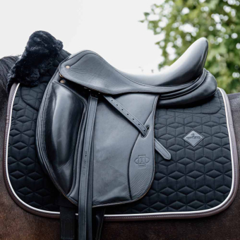 Dressurschabracke Skin Friendly Schwarz