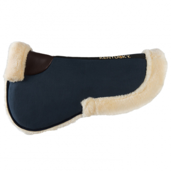 Sattelpad Sheepskin Absorb Marineblau