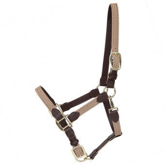 Halfter Plaited Nylon Beige