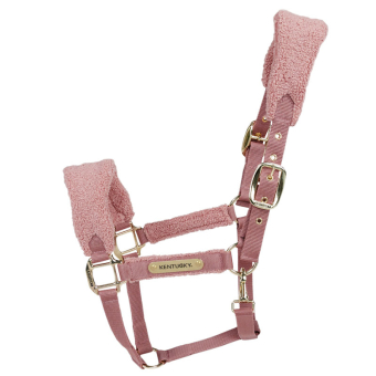 Halfter Teddy Fleece Altrosa