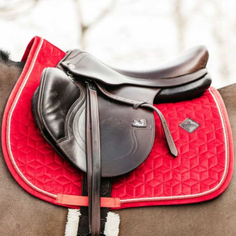 Vielseitigkeitsschabracke Velvet Rot