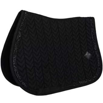 Schabracke Glitter Stone Schwarz