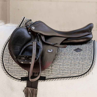 Schabracke Pied-de-Poule Braun