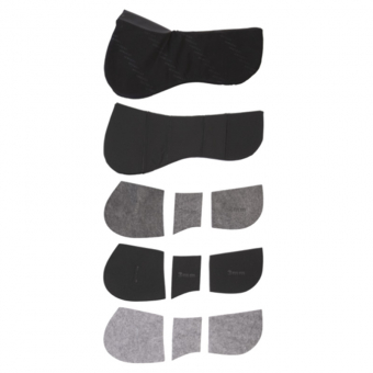 Sattelunterlage Korrektur Impact Schwarz