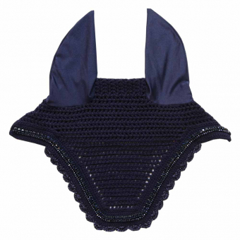 Fliegenhaube Wellington Stein & Perle Marineblau