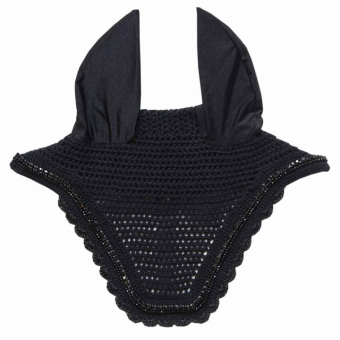 Fliegenhaube Wellington Stein & Perle Schwarz