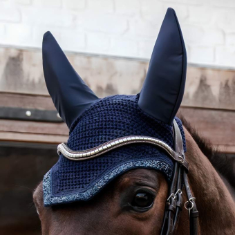 Haube Wellington Glitter Stone Soundless Marineblau