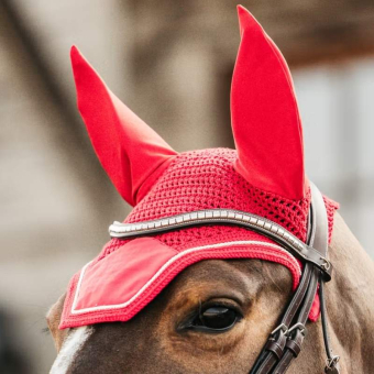 Haube Wellington Velvet Rot