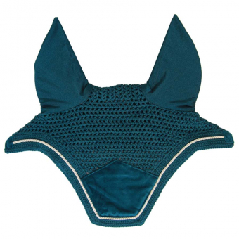 Fliegenhaube Wellington Samt Smaragdgrün