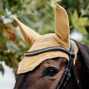 Haube Wellington Velvet Senfgelb