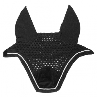 Fliegenhaube Wellington Basic Samt Schwarz