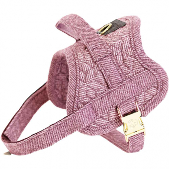 Hundegeschirr Wool Rosa