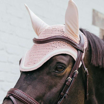 Haube Wellington Plaited Cord Blassrosa