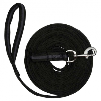 Longenleine Soft HG Schwarz/Grau