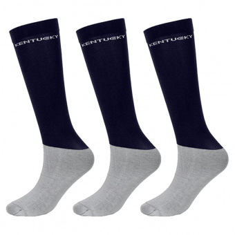 Reitsocken Basic 3er-Pack Marineblau