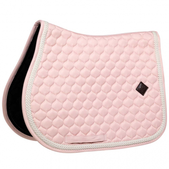 Schabracke Plaited Cord Blassrosa