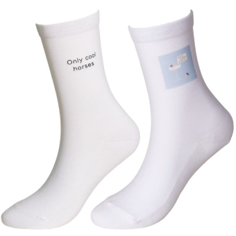 Socken Cool Horses 2-pack Weiß