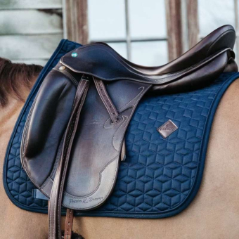 Dressurschabracke Classic Marineblau