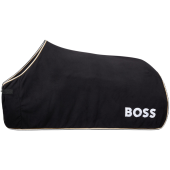 Fleecedecke Signature Schwarz