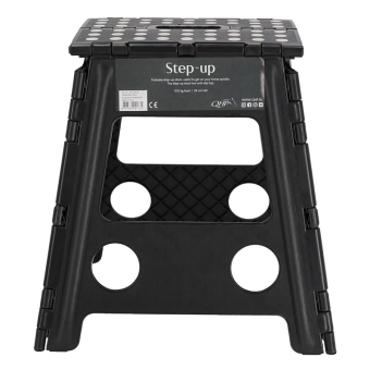 Klapphocker Step-Up Schwarz