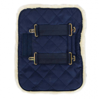 Brusterweiterung Quilted with Vegan Sheepskin Marineblau