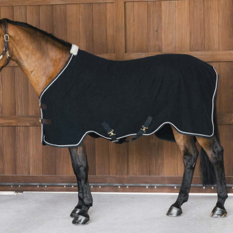 Fleecedecke Vegan Wool Schwarz